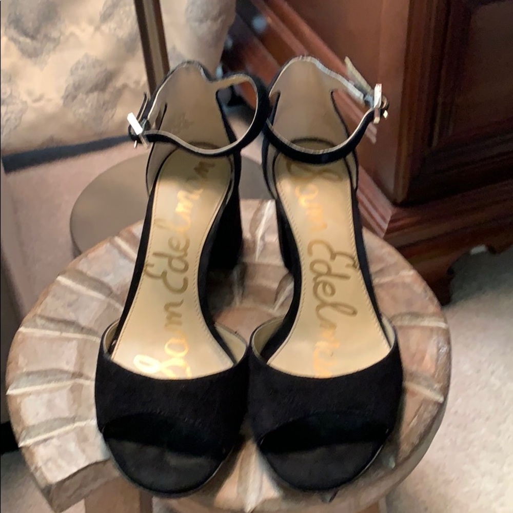 Sam Edelman black suede Susie